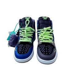 Zion Williamson x Air Jordan 1 High Voodoo Blue Purple Black